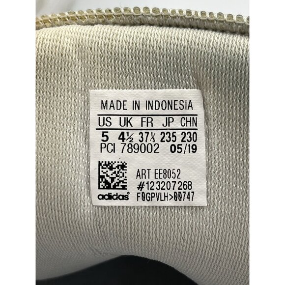 Adidas Top Ten Lace Up High Hi Top Shoes Old School White  Size 5 - Picture 15 of 16